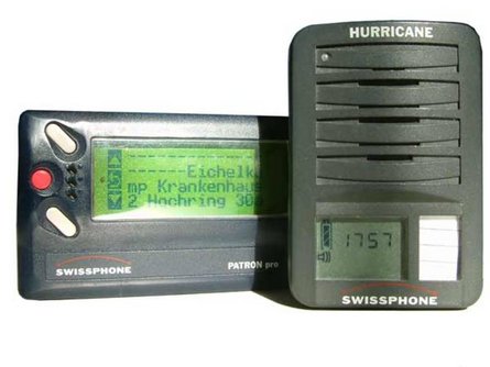 Abbildung des Swissphone Patron und Hurricane
